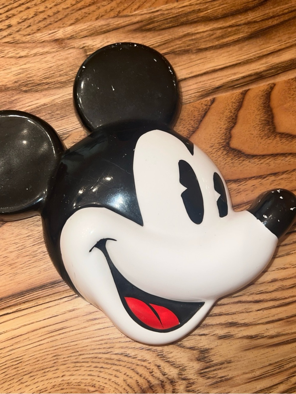 Mickey Mouse Collectible Chaulkware Head Figurine